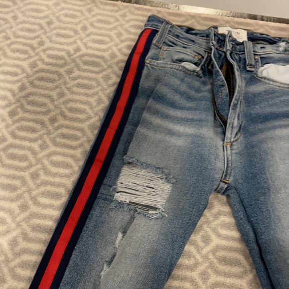 Jeans with Red Stripe - Picture 3 of 4